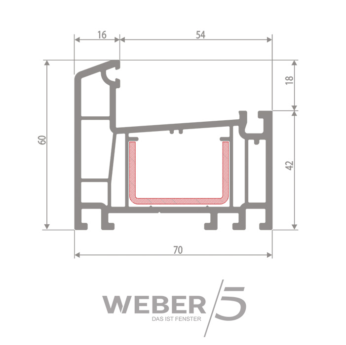 Рама 5-ти камерная в Каскелене