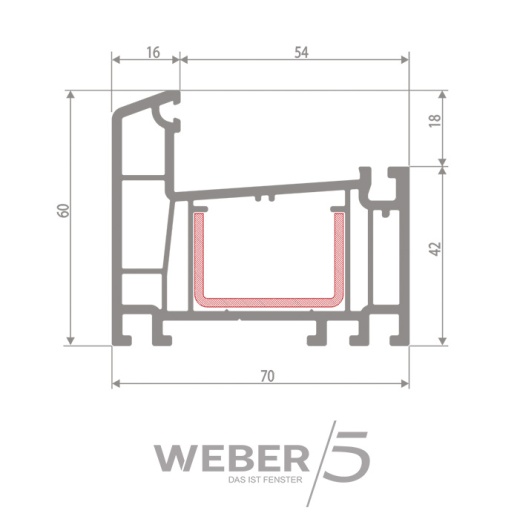 Рама 5-ти камерная в Каскелене