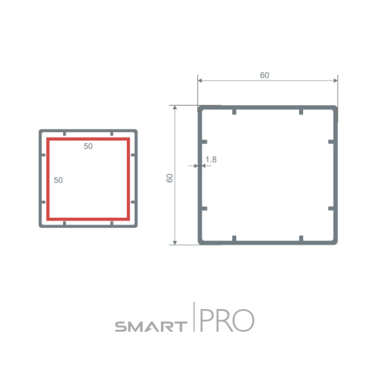 Труба квадратная в Каскелене